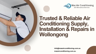 Trusted & Reliable Air Conditioning Supply, Installation & Repairs in Wollongong