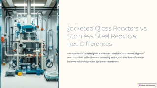 Jacketed-Glass-Reactors-vs-Stainless-Steel-Reactors-Key-Differences