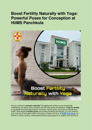 boost fertility naturally with yoga powerful