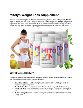 Mitolyn