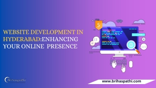 Website Development in Hyderabad Enhancing Your Online  Presence
