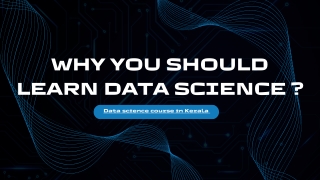 why you should learn data science