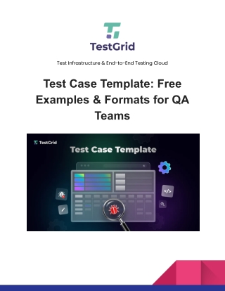Test Case Template_ Free Examples & Formats for QA Teams