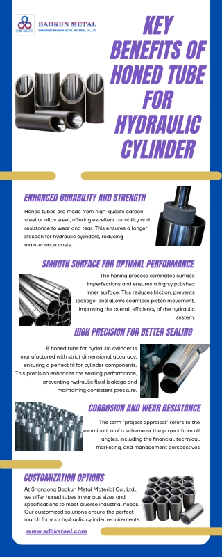 Honed Tube for Hydraulic Cylinder – High-Quality Solutions by Shandong Baokun Metal Material Co., Ltd.