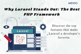 why laravel stands out the best php framework