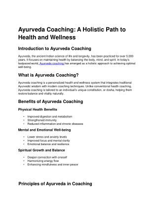 Ayurveda-Coaching - A-Holistic-Path-to-Health-and-Wellness