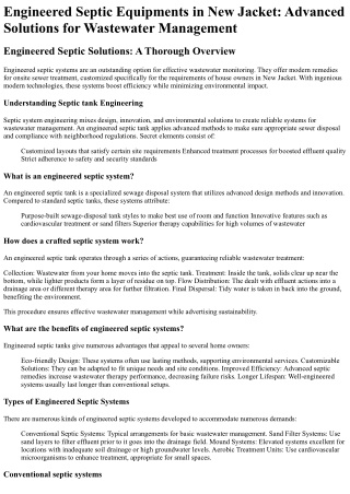 The Septic Design Network