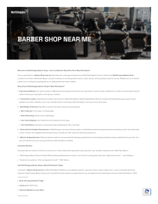 Barber Shop Near Me