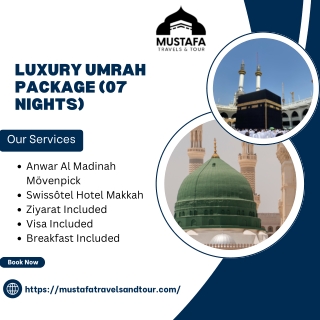 luxury umrah package 07 nights