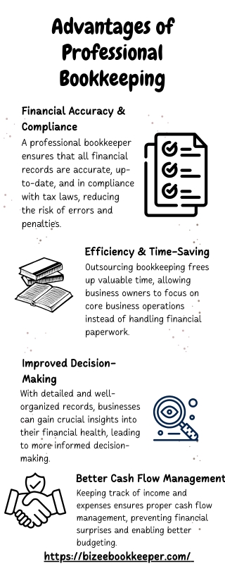 advantages of professional bookkeeping