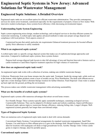 The Septic Design Network