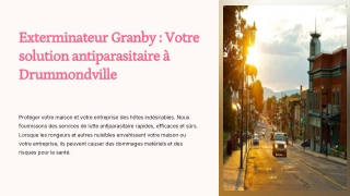 Exterminateur Granby