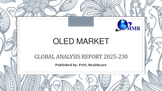 OLED Market: Global Industry Analysis and Forecast (2024-2030)