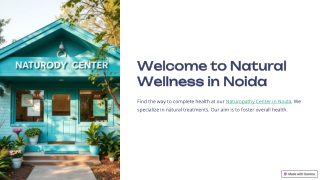 welcome to natural wellness in noida