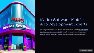 Why Choose a Mobile App Development Company in Delhi?