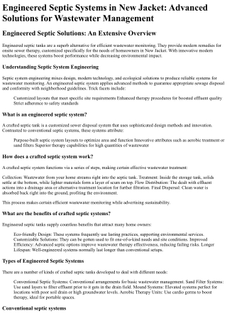 The Septic Design Network