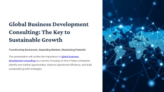 transforming businesses expanding markets