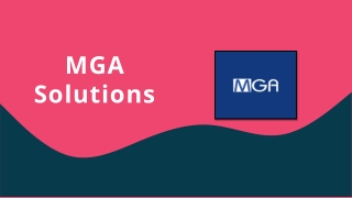 MGA Software Solutions