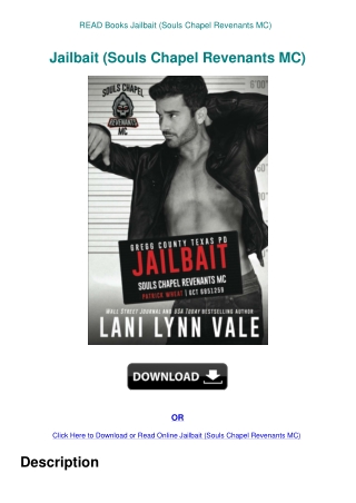 READ Books Jailbait (Souls Chapel Revenants MC)