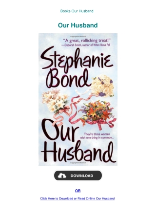 Books  Our Husband