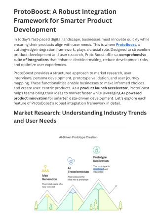 ProtoBoost - A Robust Integration Framework for Smarter Product Development