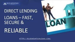 Direct Lending Loans: A Smarter Way to Borrow