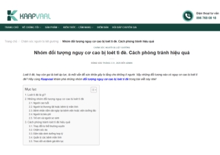 Nhóm đối tượng nguy cơ cao bị loét tì đè. Cách phòng tránh hiệu quả