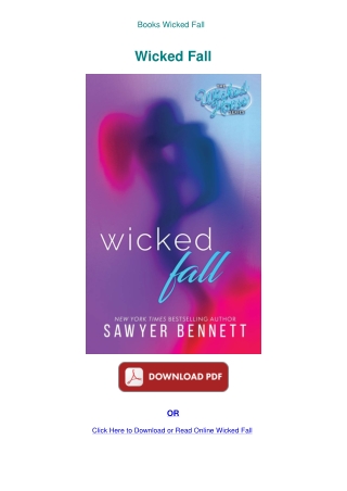 Books  Wicked Fall