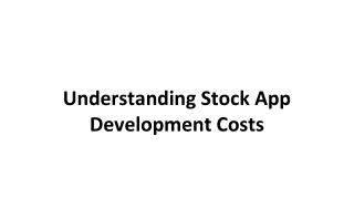 financial breakdown stock market app key costs involved