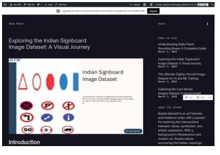Exploring the Indian Signboard Image Dataset A Visual Journey
