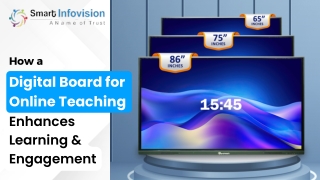How a Digital Board for Online Teaching Enhances Learning & Engagement