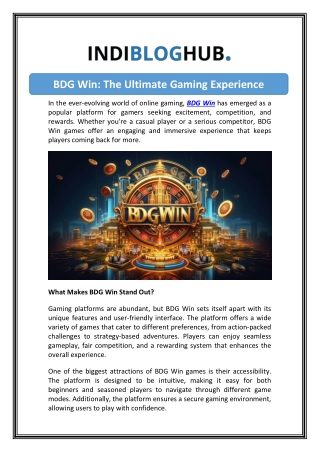 Master BDG Win Game and Boost Your Winning Streak
