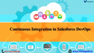 continuous integration in salesforce devops