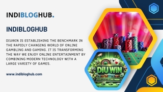 Login to Diu Win Today and Start Your Winning Journey