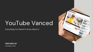 Everything You Need To Know About YouTube Vanced