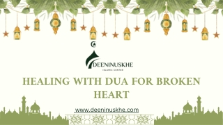 Healing With Dua For Broken Heart