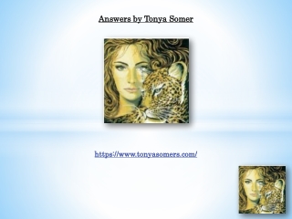 answers by tonya somer