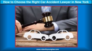 How to Choose the Right Car Accident Lawyer in New York