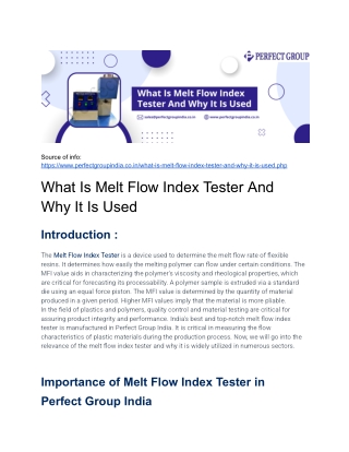 source of info https www perfectgroupindia