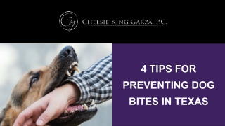 4 tips for preventing dog bites in texas