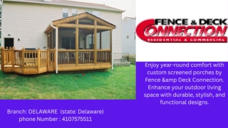 Screened Porches in Maryland