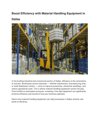 boost-efficiency-with-material-handling-equipment-in-dallas