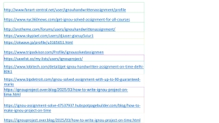 Ignou Handwritten Assignments