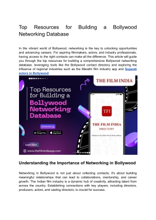 Top Resources for Building a Bollywood Networking Database.docx