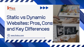 static vs dynamic websites pros cons