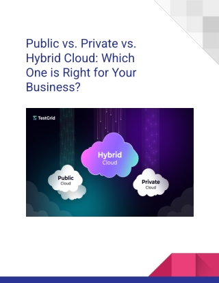 public vs private vs hybrid cloud which
