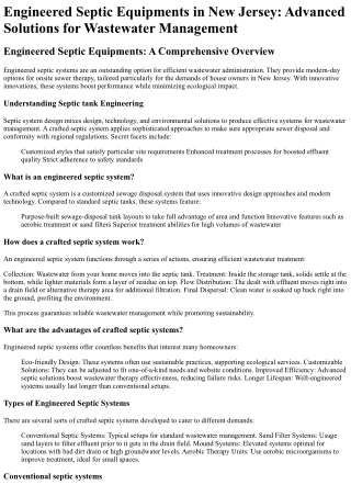 The Septic Design Network