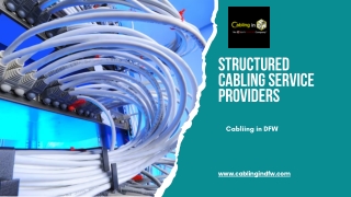 Structured Cabling Service Providers