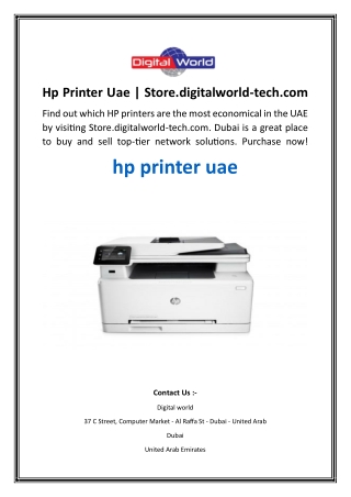 hp printer uae store digitalworld tech com