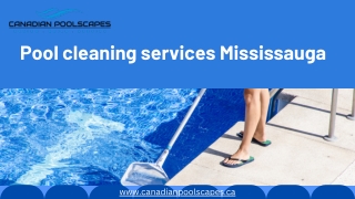 Pool cleaning services mississauga